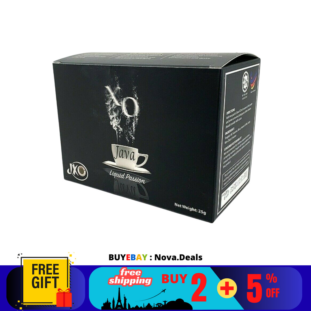 1 X AUTHENTIC Coffee JAVA XO Coffee Herb Men Boost Energy Performance 10's