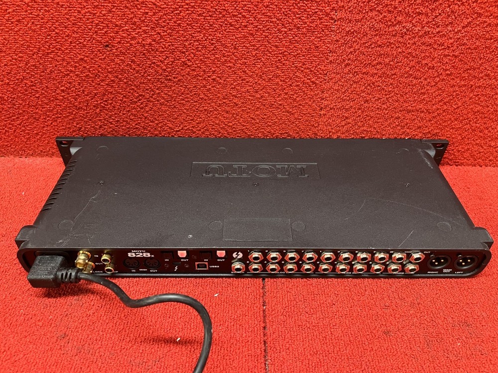 Used MOTU 828x Digital Audio Interface Thunderbolt Technology Good Condition
