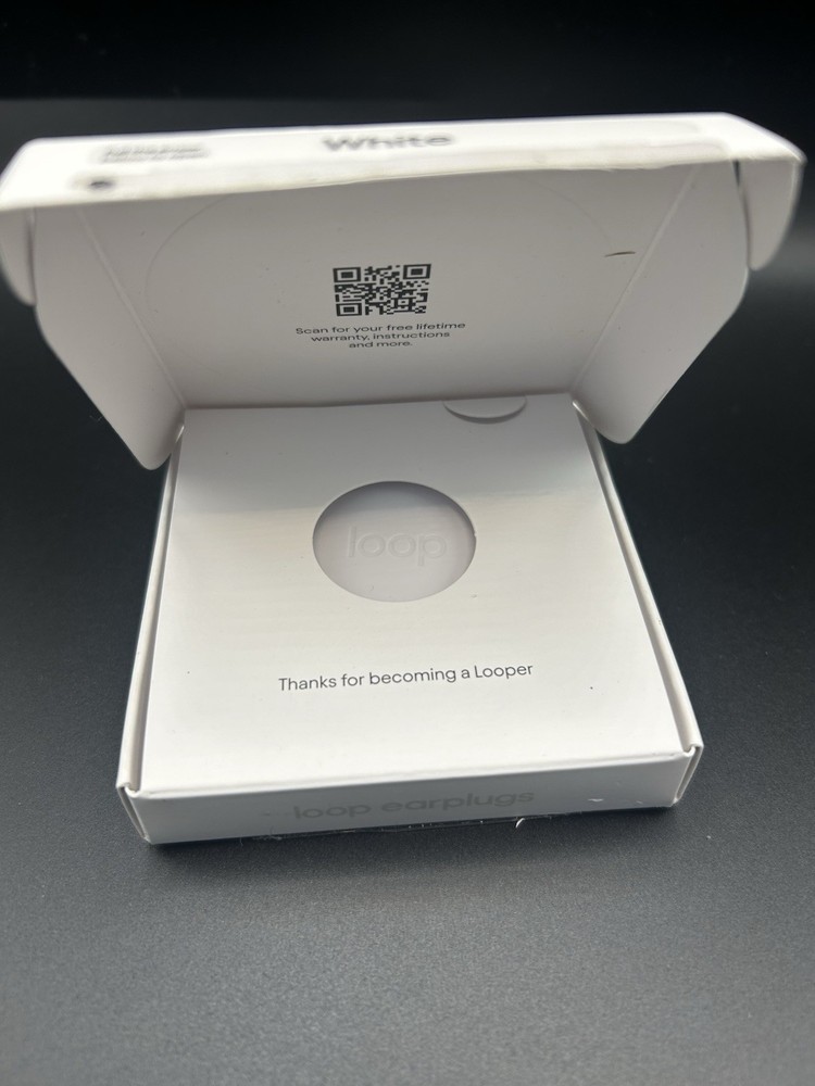 Loop -Quiet 2 - White - Ear Plugs - Everyday Noise Relief