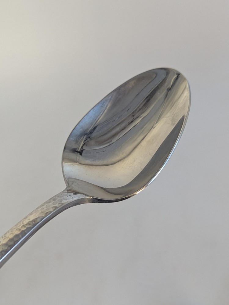 5 Piece Oneida Hammered Handle Design - SERVING UTENSILS -