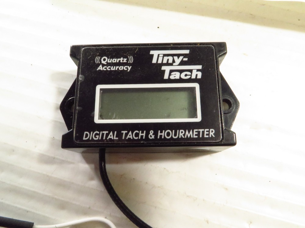 Tiny Tach Digital Hour Meter Tachometer, 19389