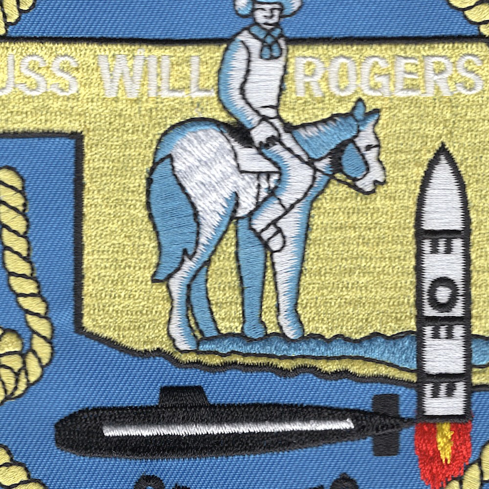 SSBN-659 USS Will Rogers Patch
