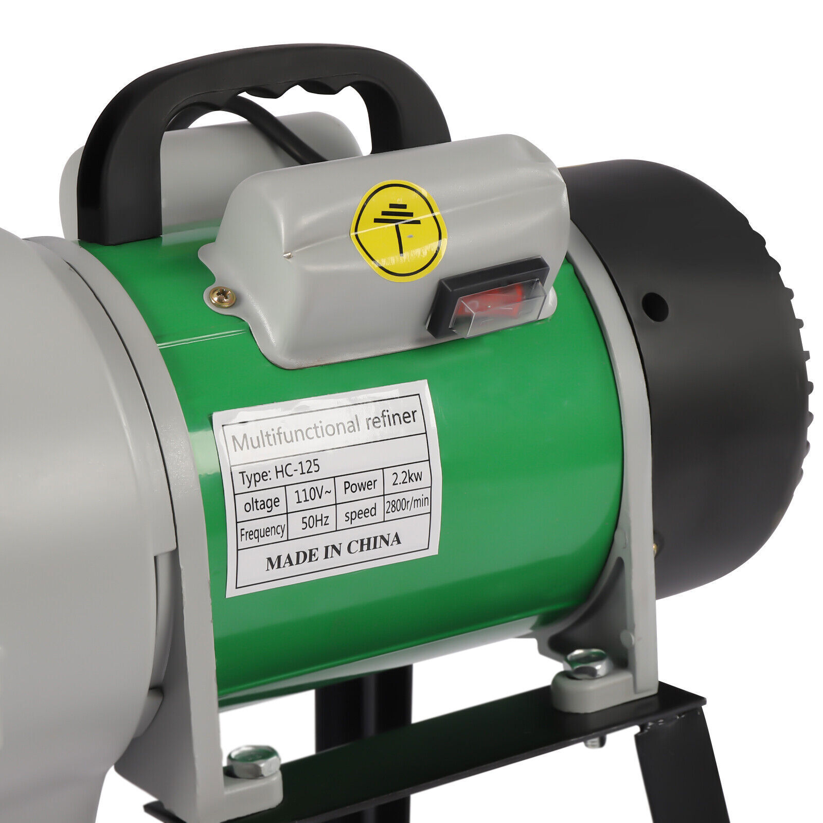 Electric Grinder Mill Grain Corn Wheat Feed/Flour Dry Wet Cereal Machine +Funnel