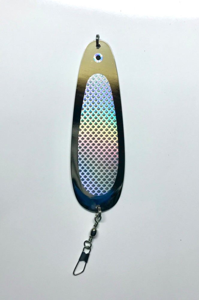 Kokanee Dodger: “SILVER PRISM" / nickel