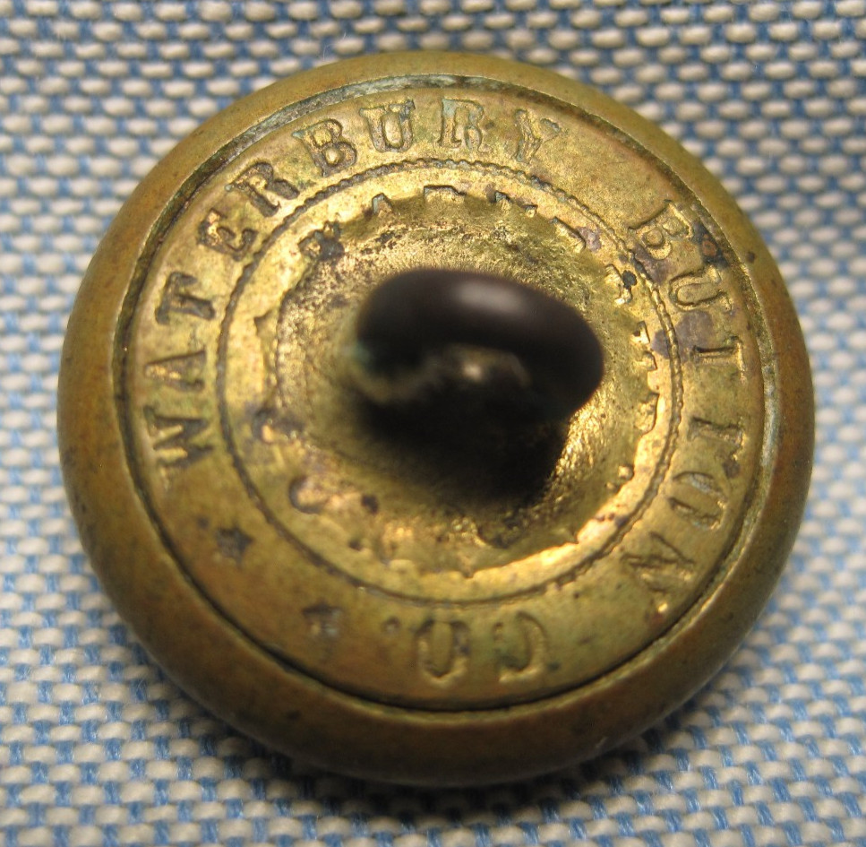 Non-Dug Civil War Navy Vest Button