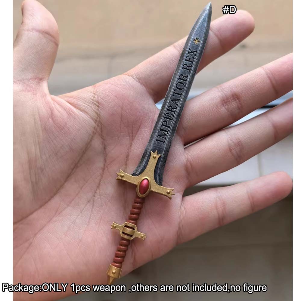 Premium Painted Sword Knife Weapon Model For Decor Joytoy Action Figure