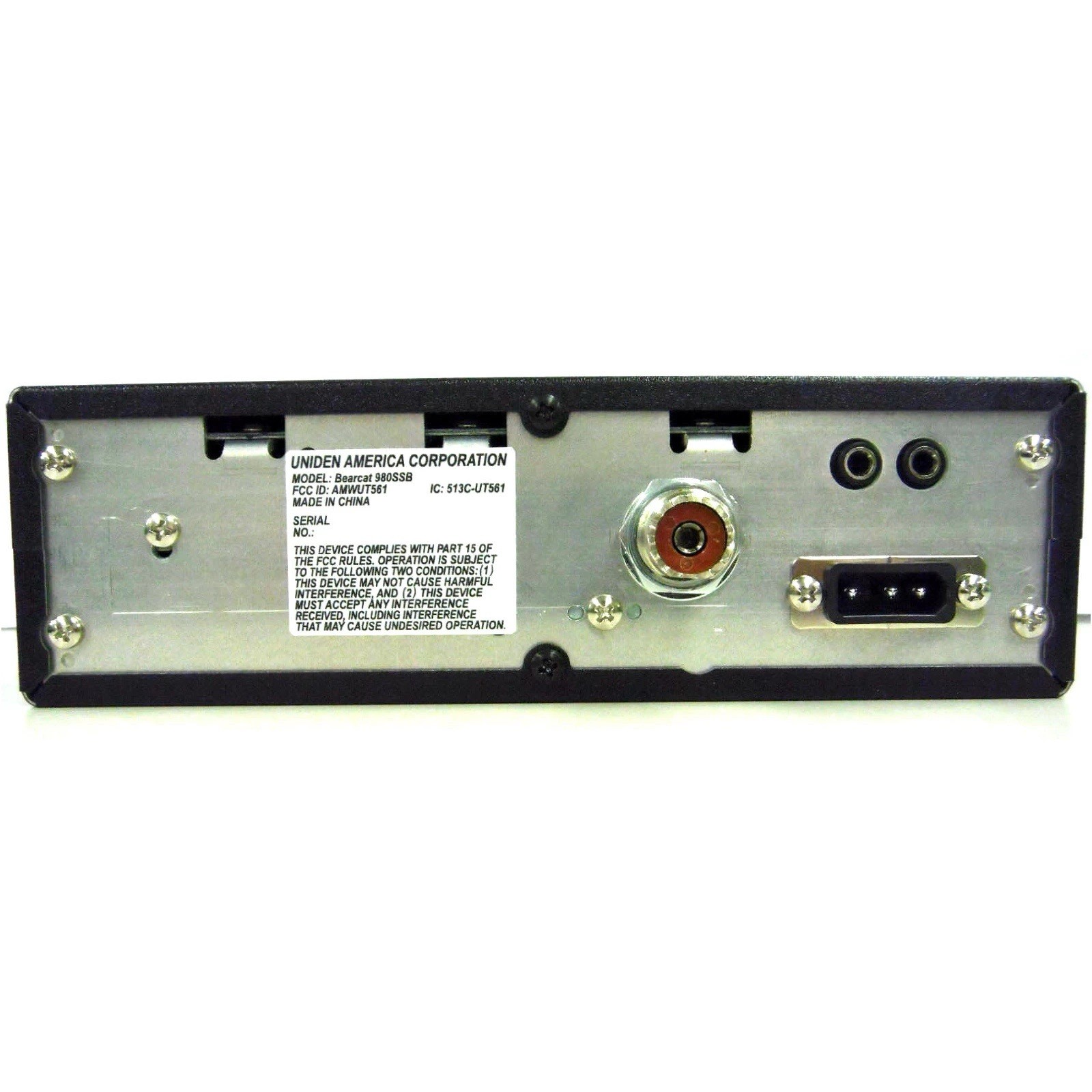 Uniden Bearcat 980SSB CB Radio Noise Canceling Mic 80CH AM/USB/LSB Weather