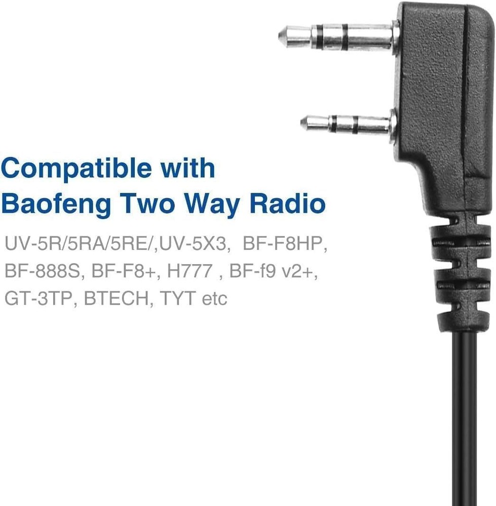 Versatile BF-S112 Two-Way Radio Speaker - Compatible with Multiple Models