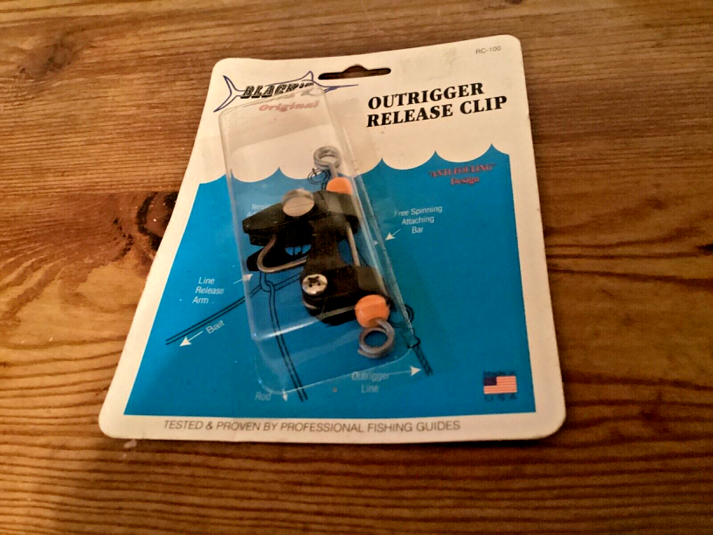 NEW Blacks RC-100 Downrigger/Outrigger Release-nip