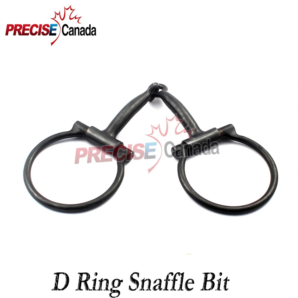 D Ring Snaffle Bit With Copper Rollers, 5'' BT-005