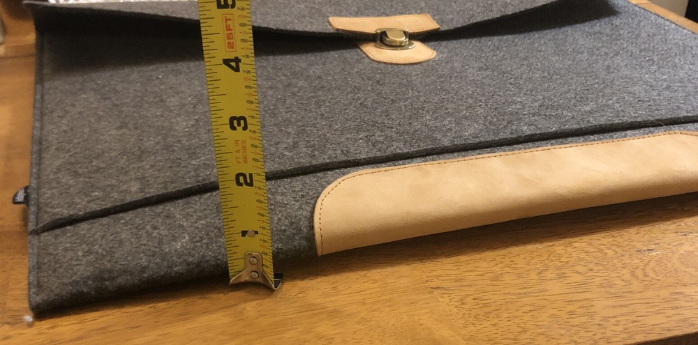 FeltBagWorld - Unique Custom Large Felt Document Folder First Class 21” x 16”