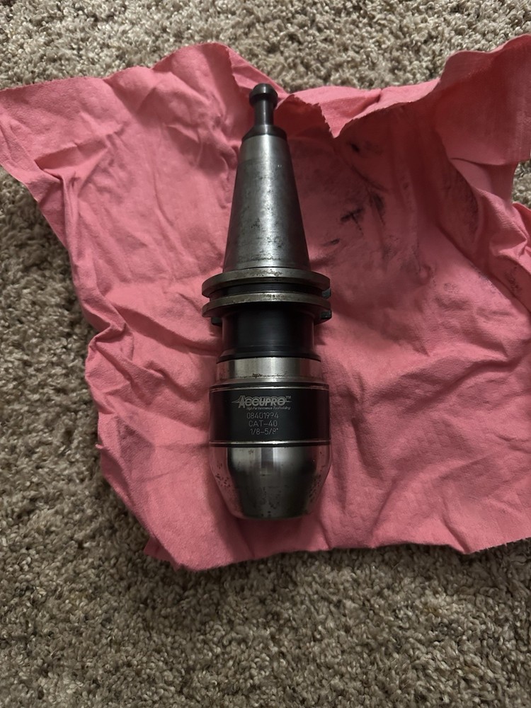 Accupro CAT 40 1/8”-5/8” Chuck