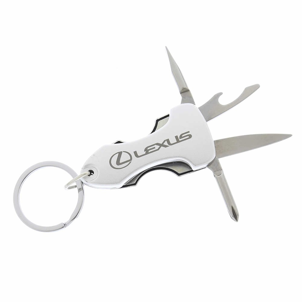 Lexus Multi-Tool  Keychain (Chrome)
