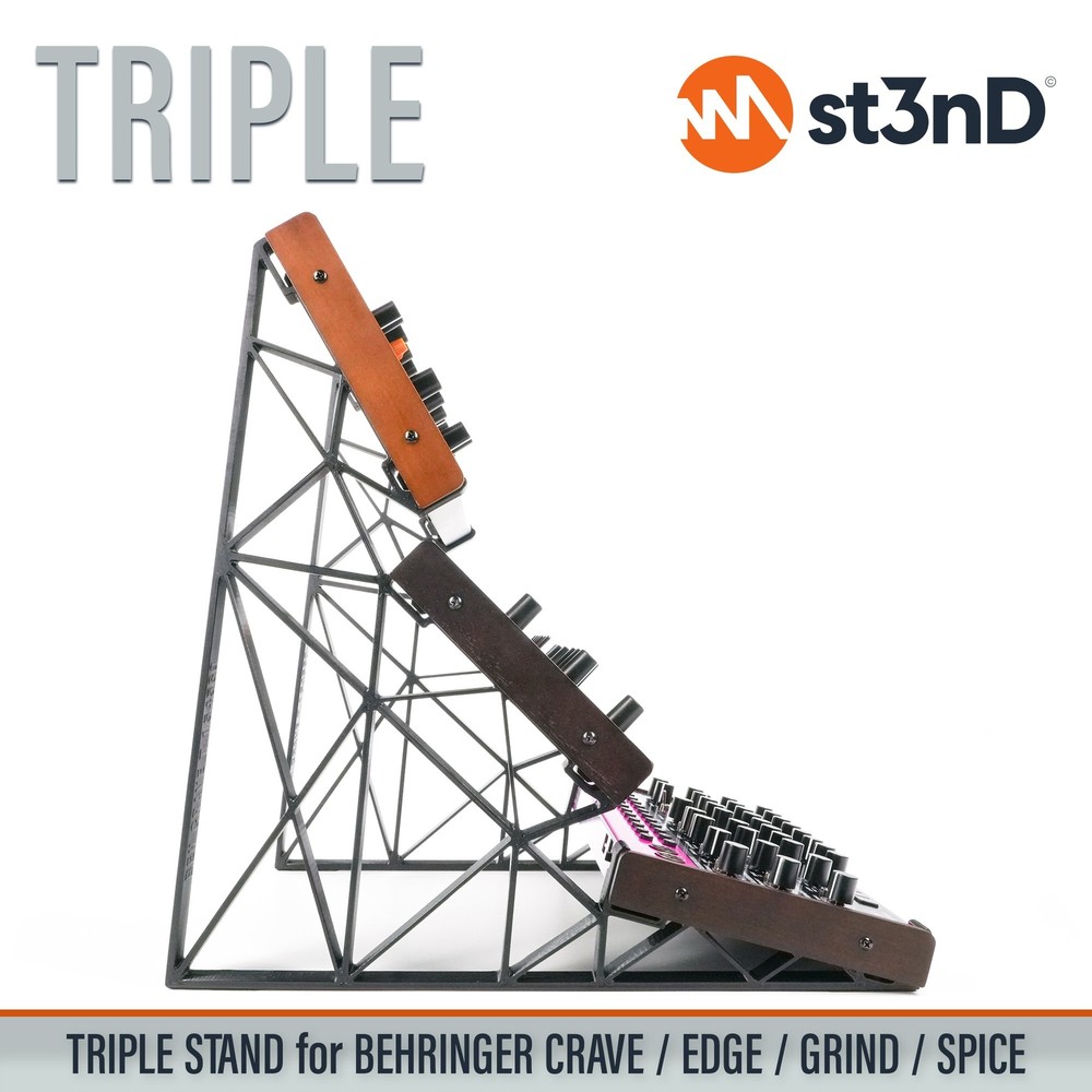 TRIPLE STAND for BEHRINGER CRAVE / EDGE / GRIND / SPICE