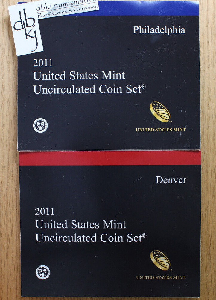 2011 Mint Set - Uncirculated Coins - 28-Coin Set - P & D