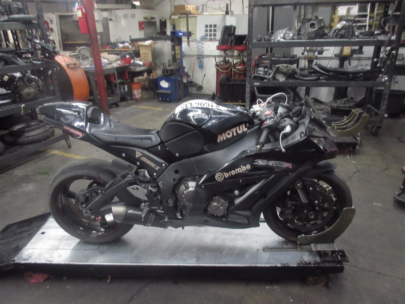 2012 11-15 Kawasaki ZX10R ZX1000 ZX10 Crankcase Case Engine Motor Block Piston