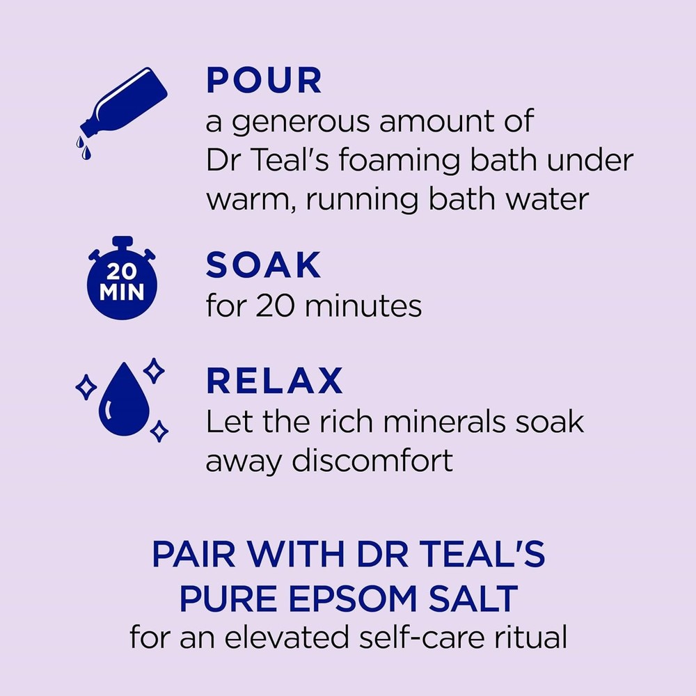 Lavender Epsom Salt Bubble Bath