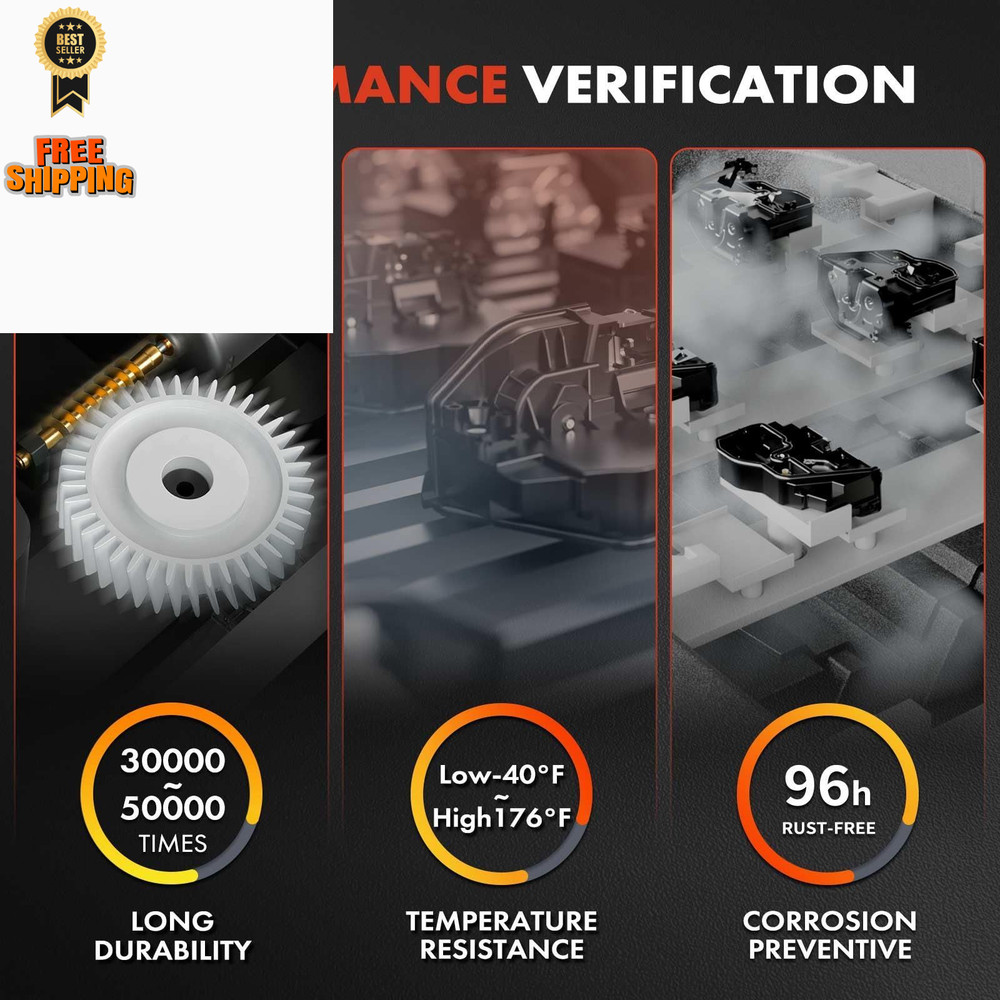 A-Premium Door Lock Latch Compatible with Ford & Front Left Driver Side