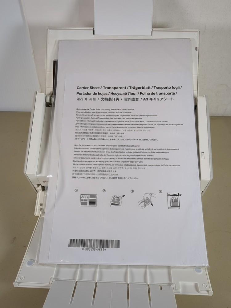 Fujitsu ScanSnap S1500M Document Scanner w/ Power Cable & USB Cable