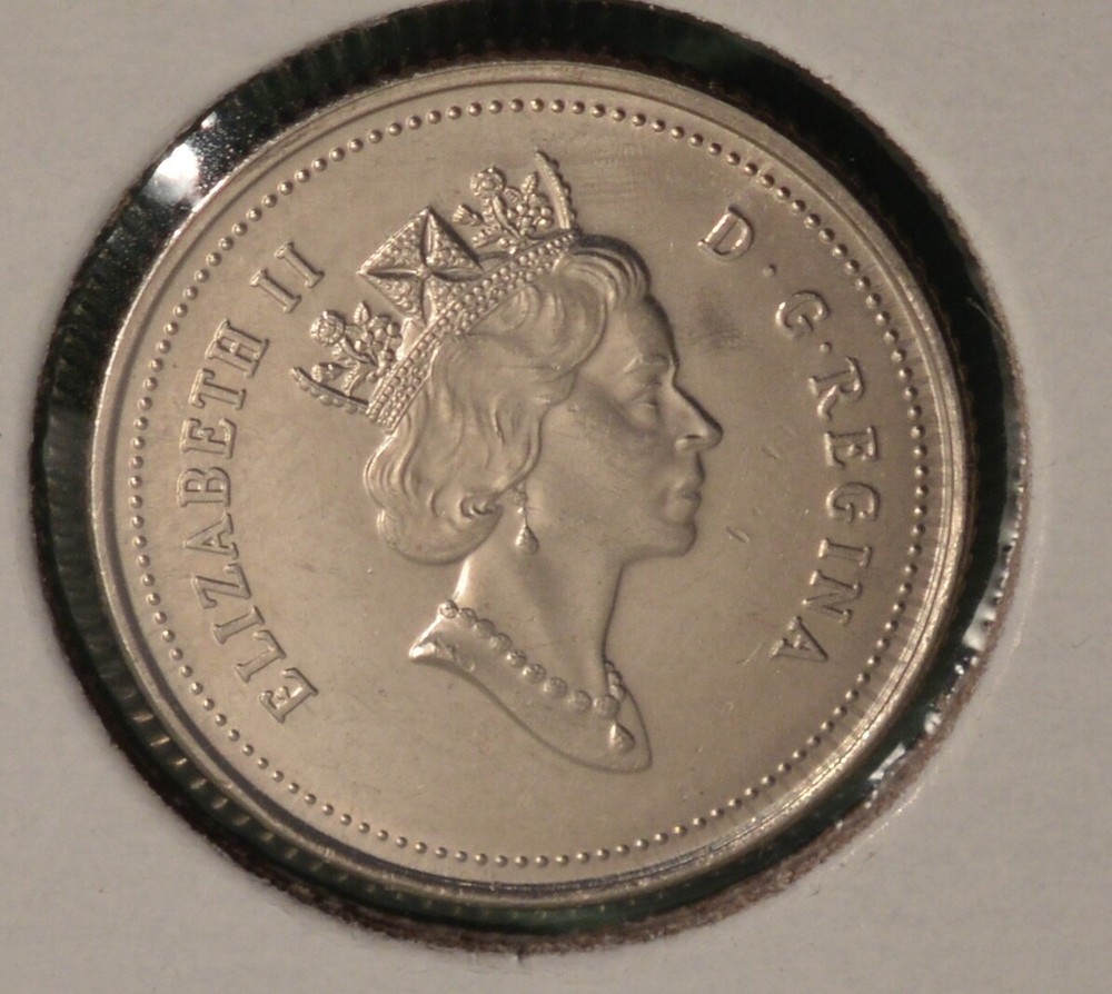 1990 Canada Ten Cents - UNCIRCULATED - From Mint Roll 🇨🇦🇨🇦