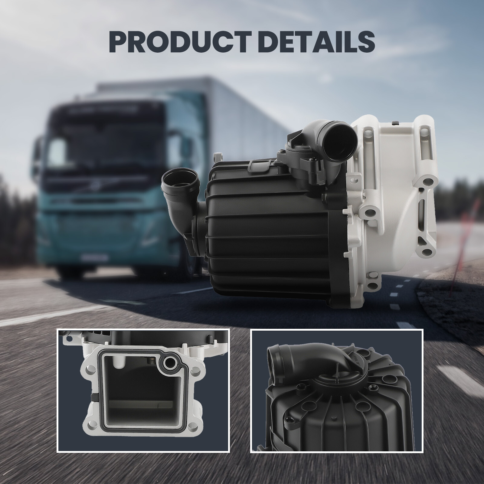 Crankcase Ventilation Separator 21373547/22877306 Gasket 20532891 For Volvo D13