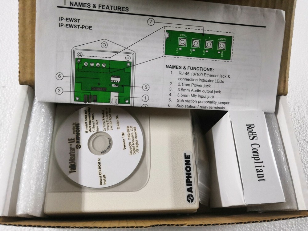 Aiphone IP-EWST Intercom Over IP Adaptor