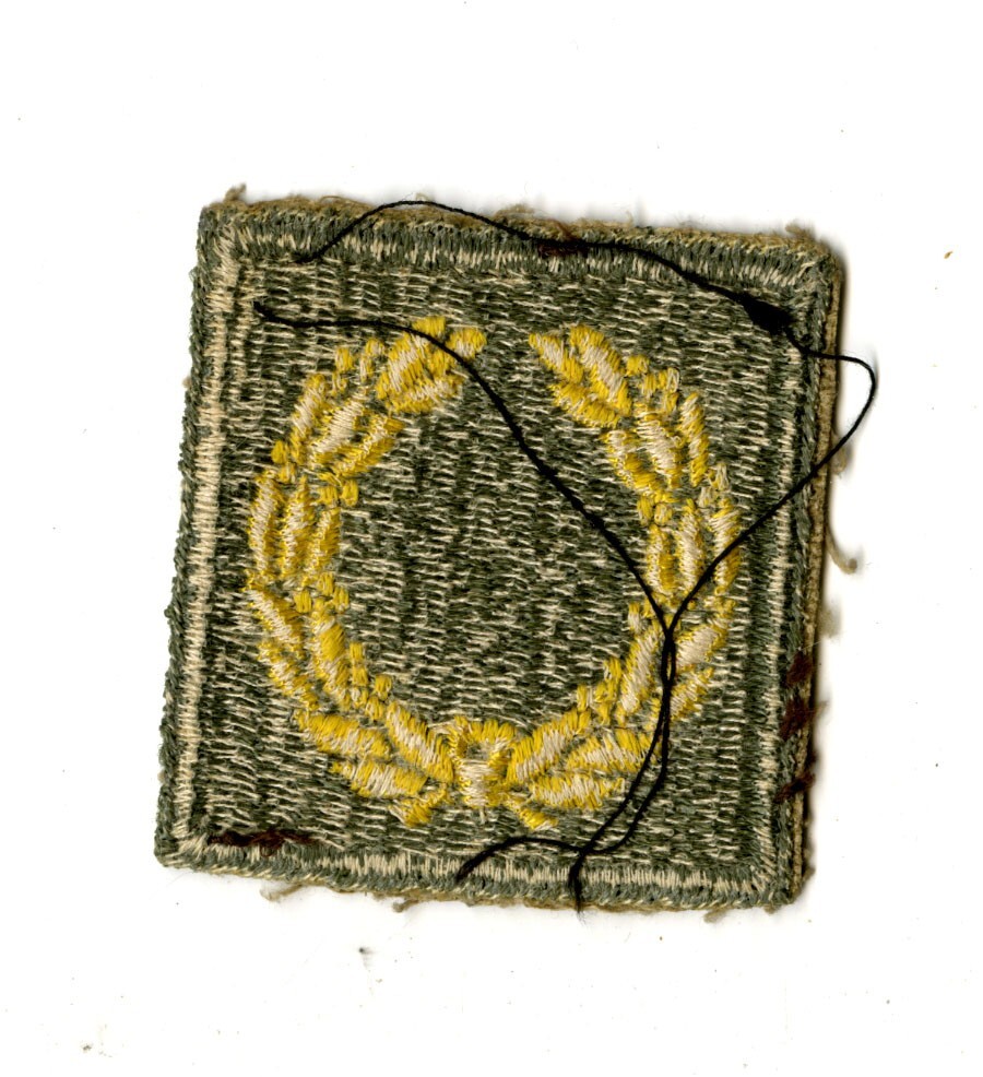 Meritorious Unit Citation 1st Award White Back Patch WWII Vintage