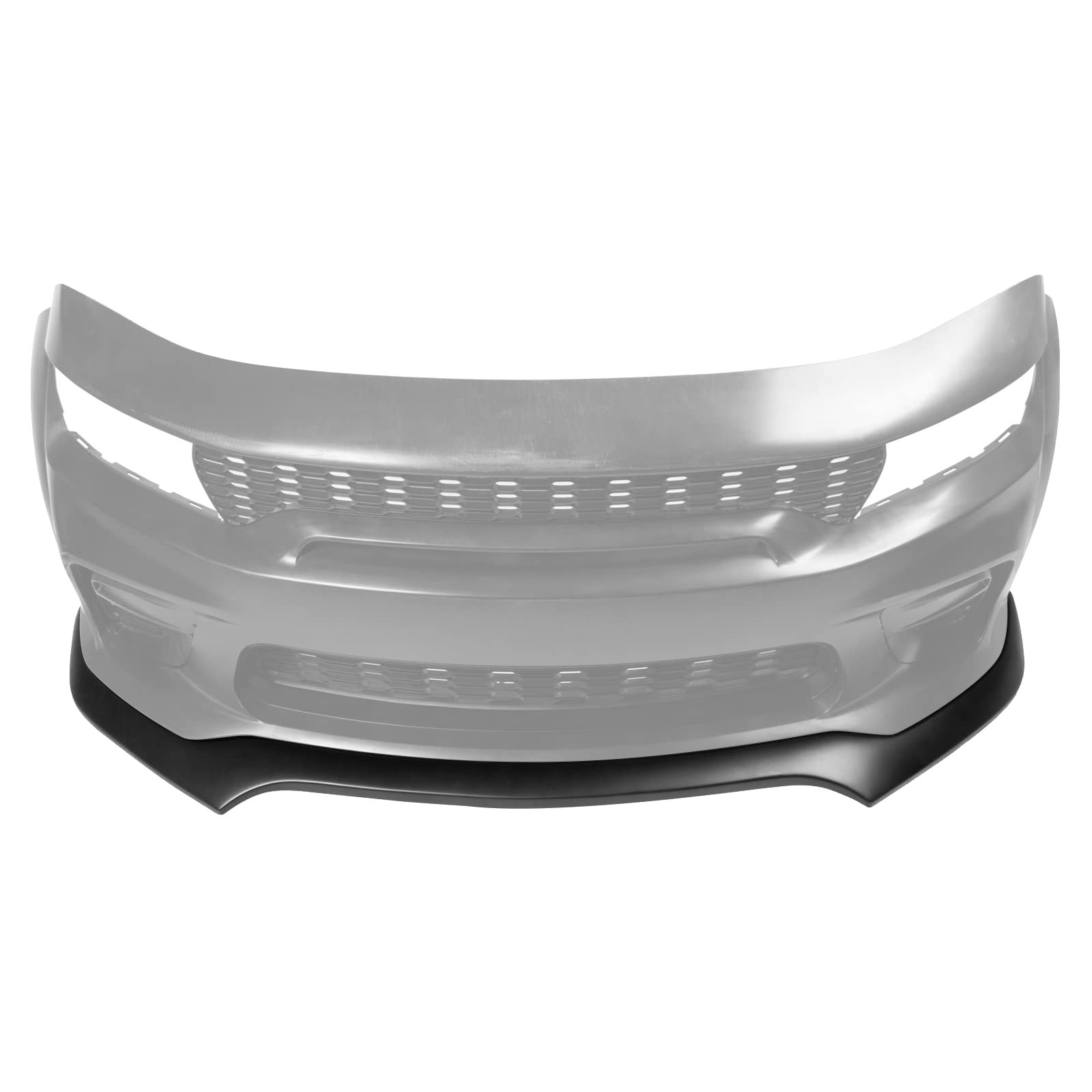 Front Bumper Lip Splitter Air Dam Chin Spoiler, Fits 2020-2023 Dodge Charger