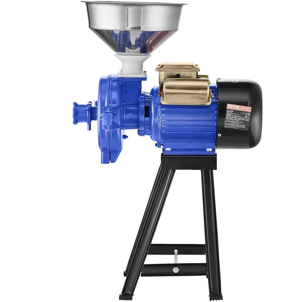 Continuous Duty 3000W Electric Grain Mill Grinder with Vibration Reduction Tech