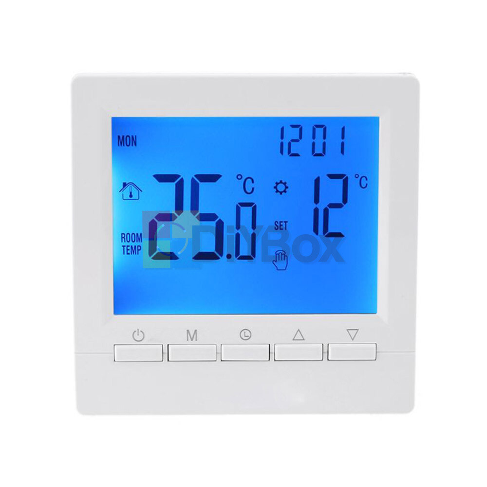 Week Programmable Digital Thermostat for Wall Furnace Temperature Controller
