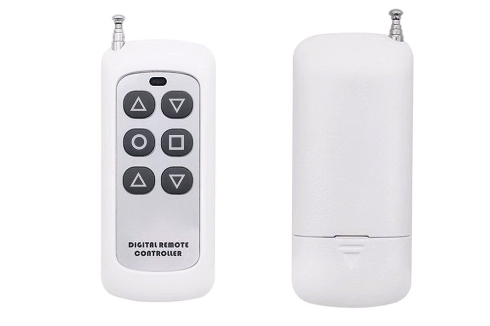 Blütezeit 6-Key Remote Control 433 MHz for Automatic Sliding Gate Opener