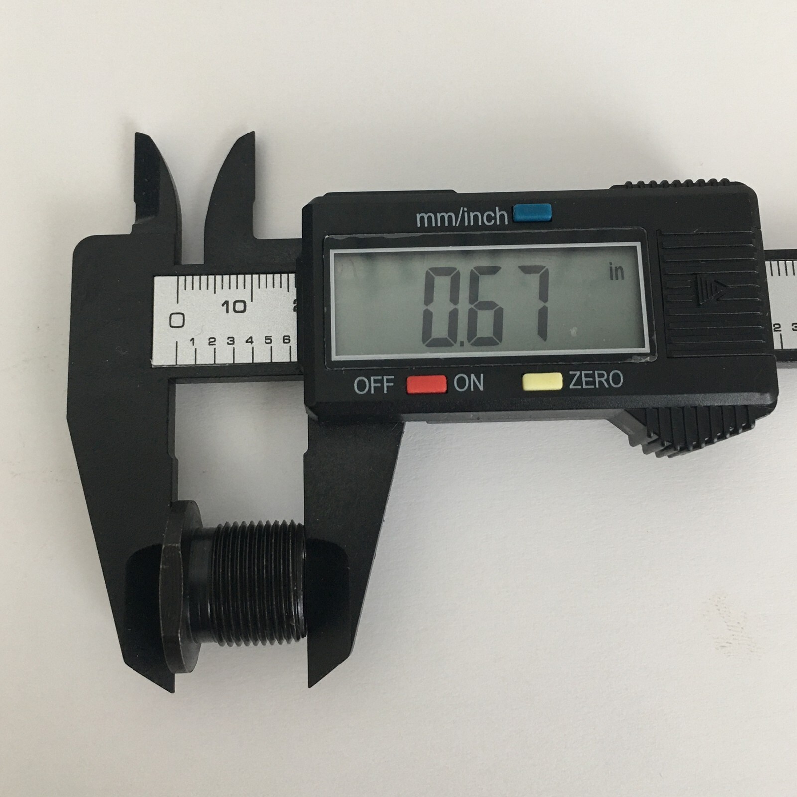 2 Pack Steel Thread Adapter 1/2x28 to 5/8x24 With 2 Crush Washer