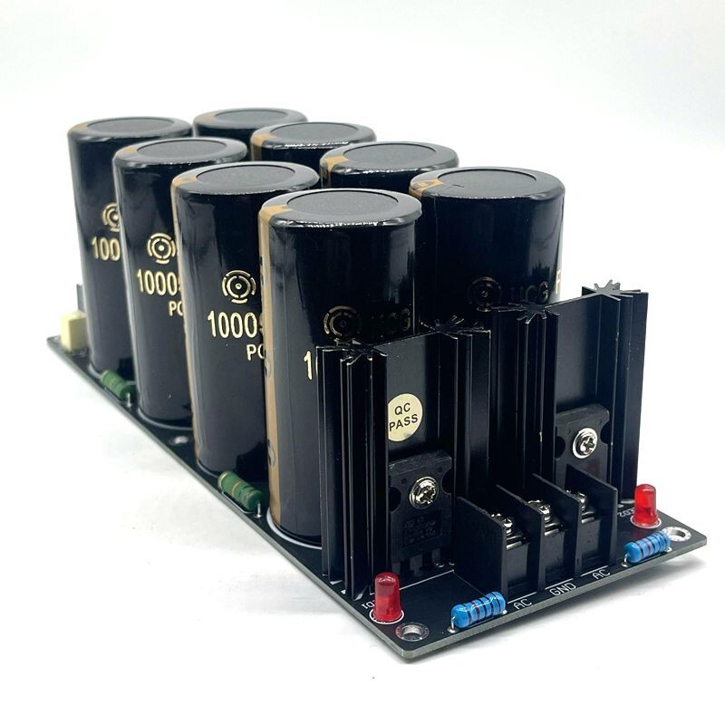 8 * 10000UF 125V Capacitor Rectifier Filter Power Board Power Amplifier PCB