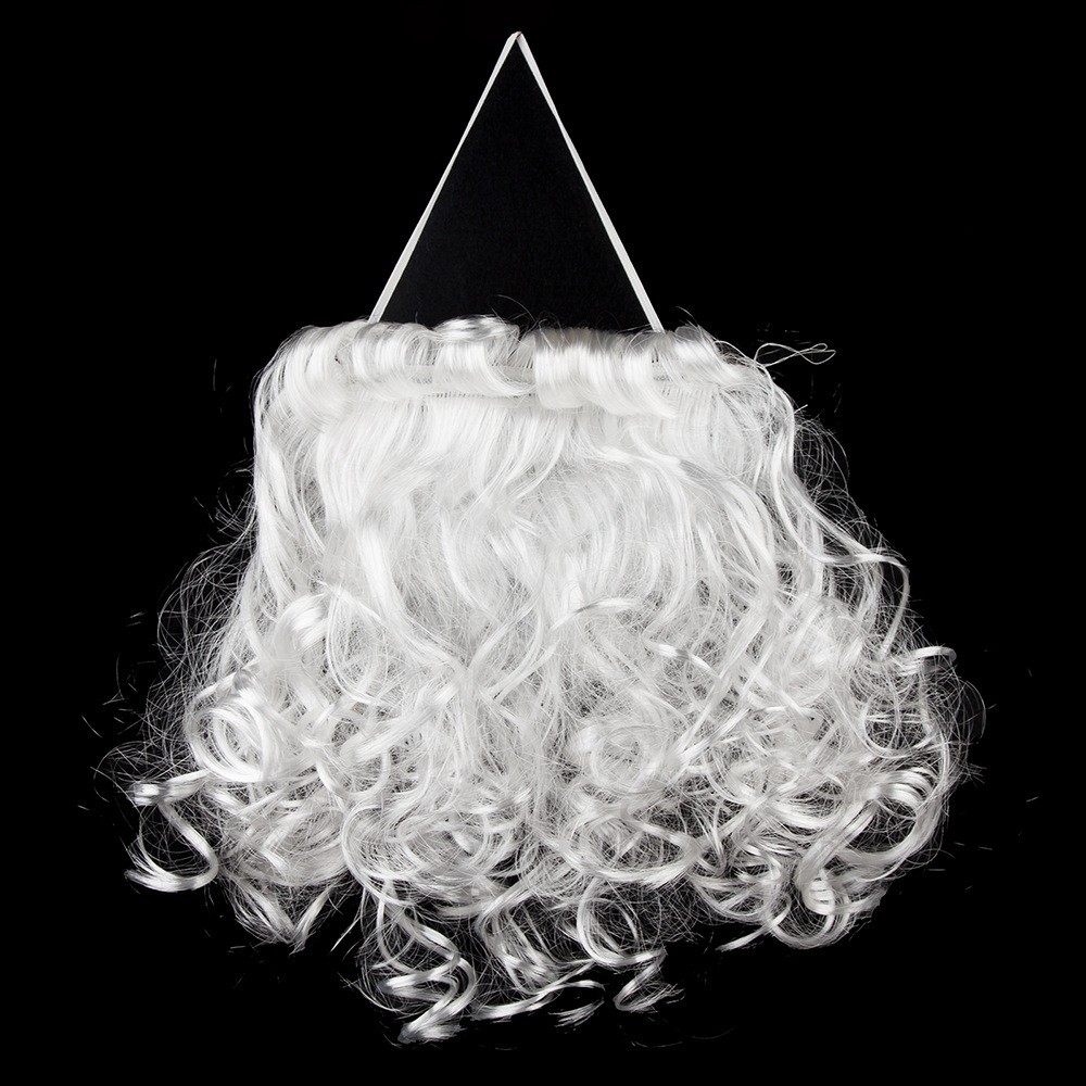 Christmas Beard and Santa Hat Set