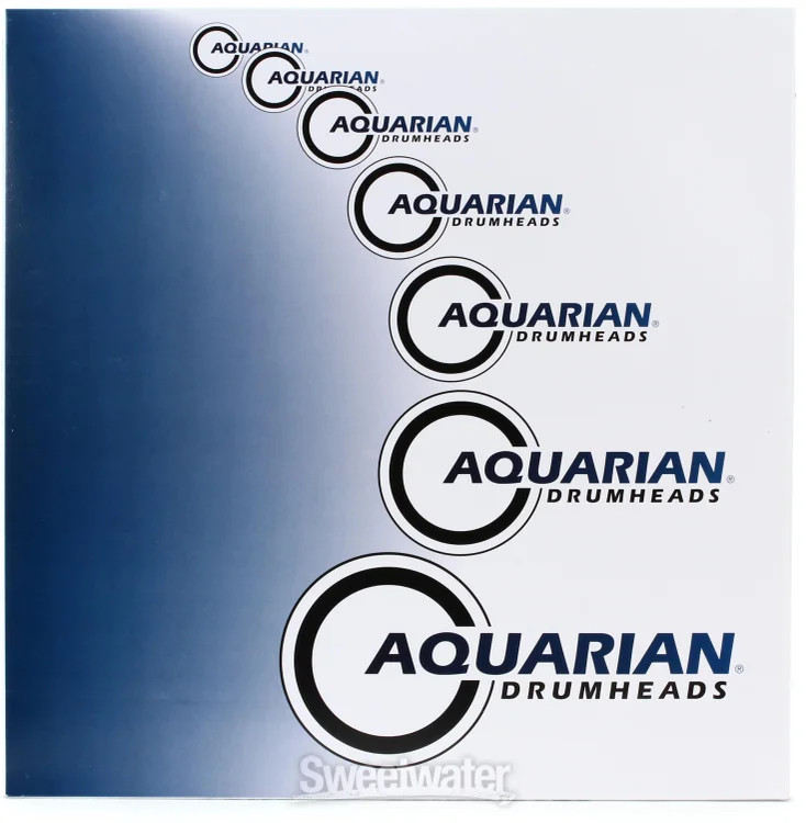 Aquarian Drumheads Ice White Reflector Drumhead - 13"