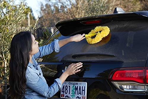 Car Duster, Scratch-Free with Handle Microfiber Duster