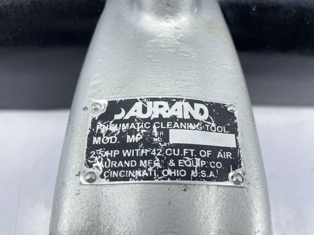 Aurand 592264 MP6E Pneumatic Deck Scaler Paint Rust Remove Tool Cleaning Area12"