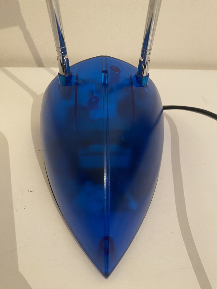 Desk Lamp Telescopic Extendable Lamp Blue Retro