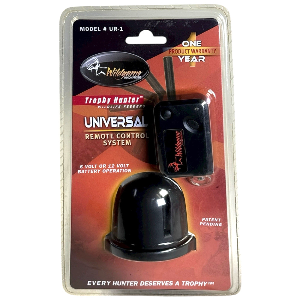 Wildgame Innovations Universal Feeder Remote Control Unit,  6 or 12 Volt, #UR-1