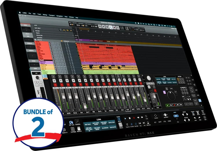 Steven Slate Audio Raven MTi MAX Multi-touch Production Console (2 Pack)