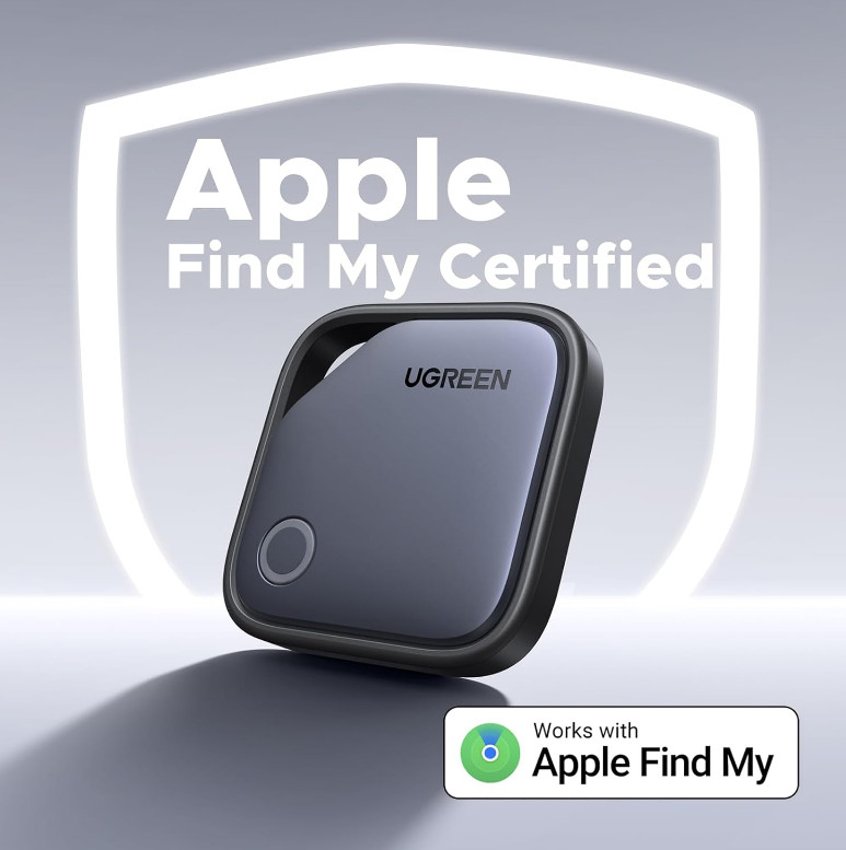 Apple Finder Tag, iOS Only Air Tracker Tags 2-Year Replaceable Battery Bluetooth