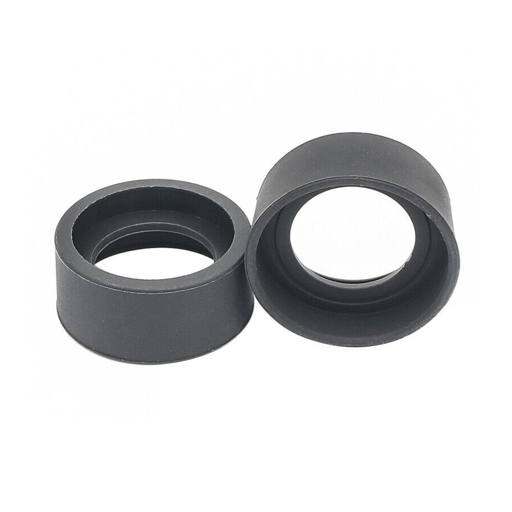 1 Pair Eye Cups Foldable Rubber Eye Guards Caps for 34-38mm Microscope Eyepiece
