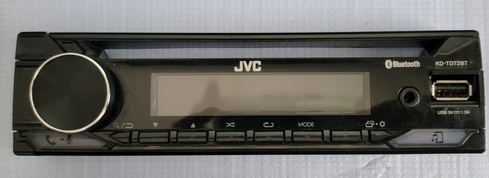 JVC  KD TD72BT Detachable FACEPLATE ONLY TESTED