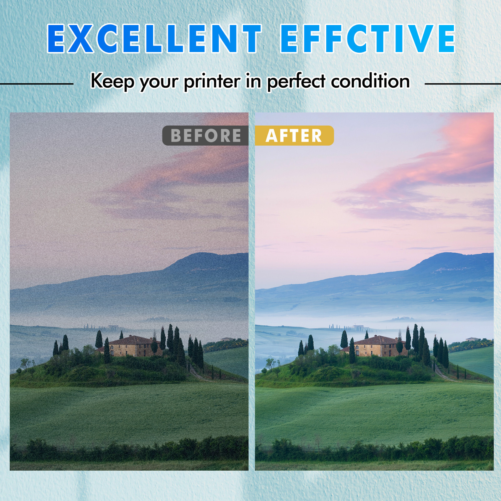 Epson Printer Cleaning Kit 240ML Unlock Print Head Nozzle Cleaner Solution Flush