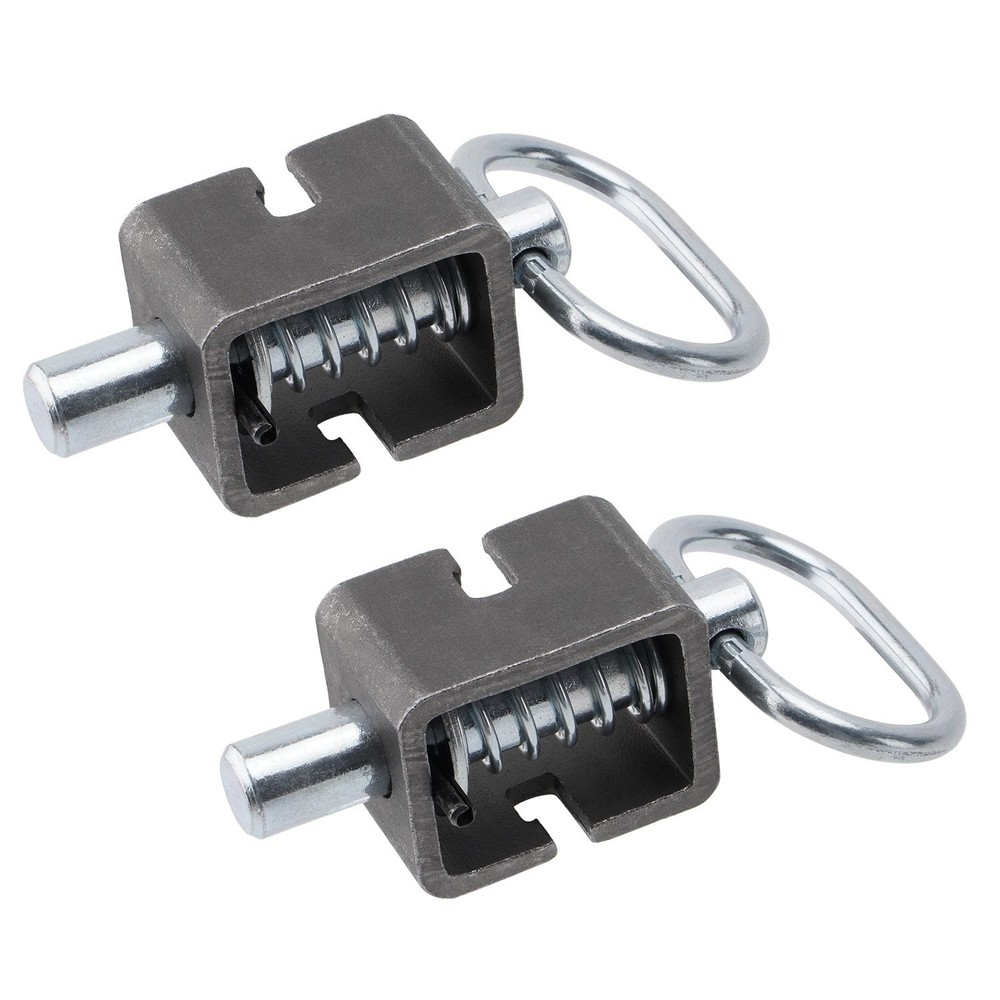 2Pack Spring Latch Lock, Weld-On Spring Latch Assembly, Trailer Gate Latch New