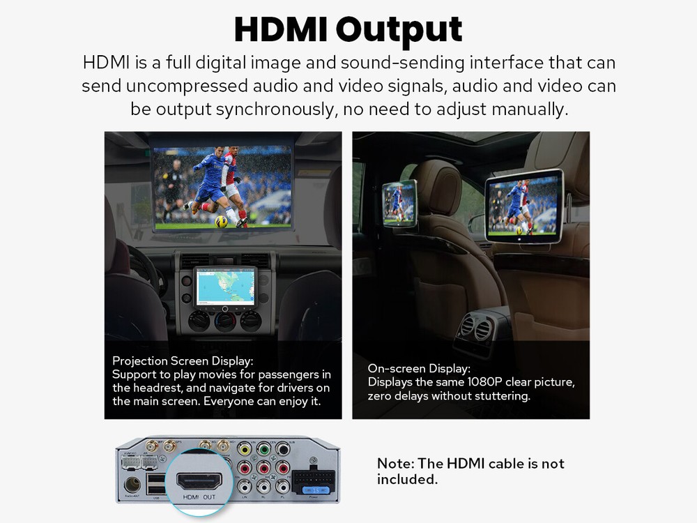 8 Inch Single Din 8+128GB Head Unit Support Backup Camera Wireless Android Auto