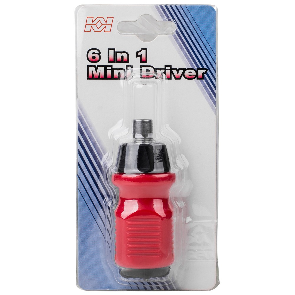 6-in-1 Stubby Ratcheting Screwdriver Set