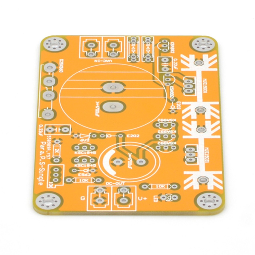 Fully Discrete Parallel A Regulated Power Supply (Single Rail5V ～36V) PCB Board