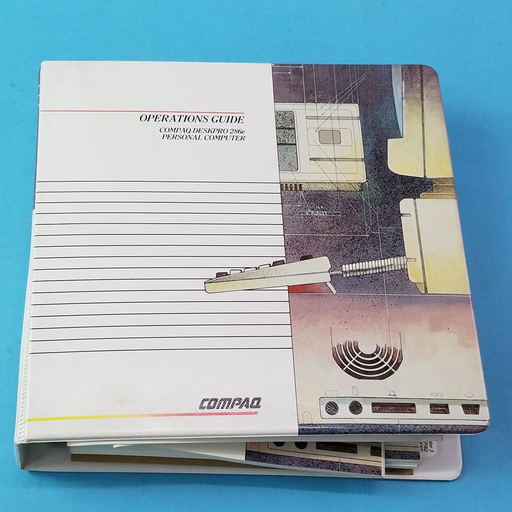 286e Compaq Personal Computer operations Guide 1986  and system overview Books