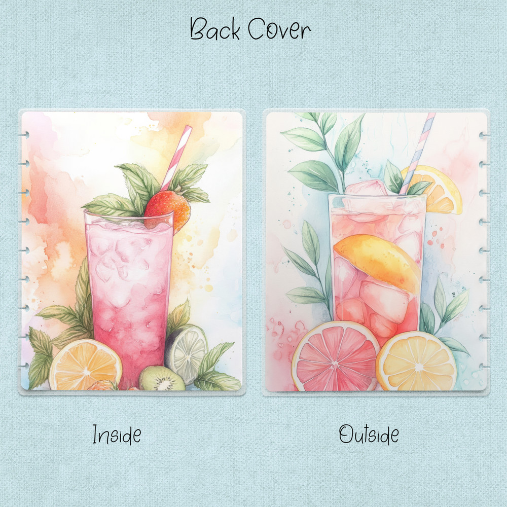 Rainbow Drink Classic Happy Planner Cover